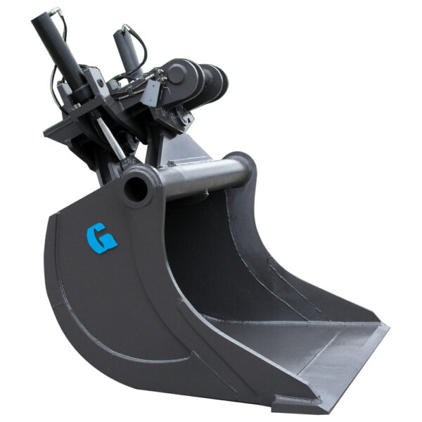 Götene grading bucket with hydraulic upright cylinders - Fronteq