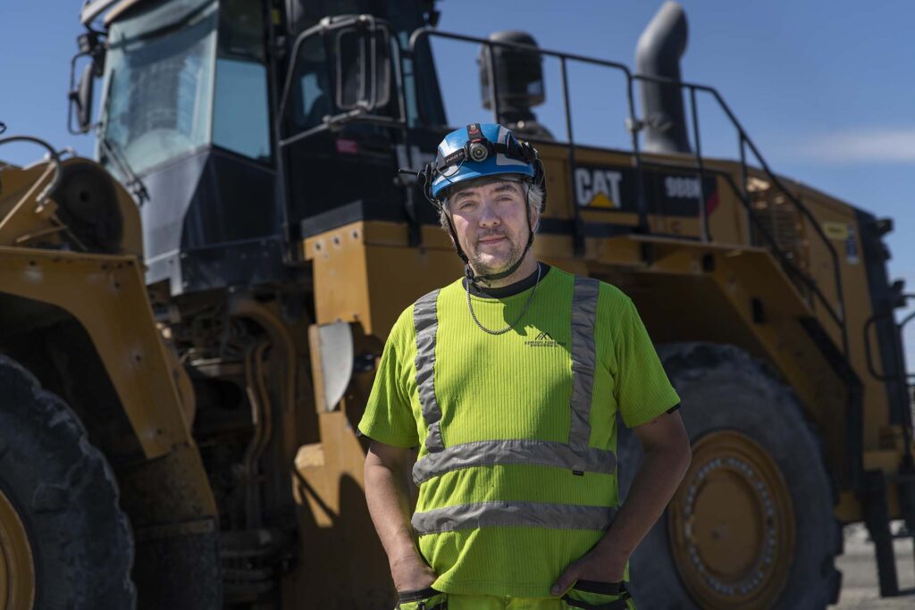 Lars Karlsson formann på Björkdalsgruvan